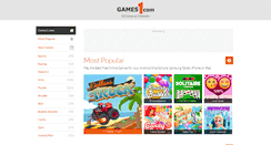 Desktop Screenshot of games1.com